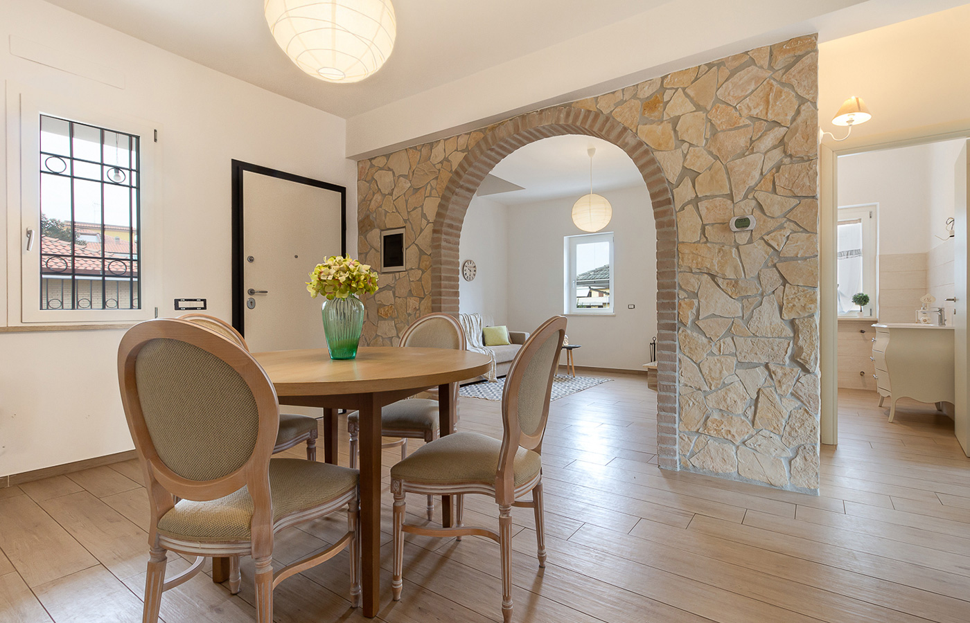 Servizio fotografico d'interni per progetto di Home Staging a Latina